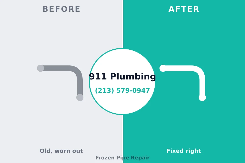 Before and after: plumbing company Powhatan Point, OH